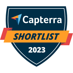 Shortlist 2023 da Capterra.